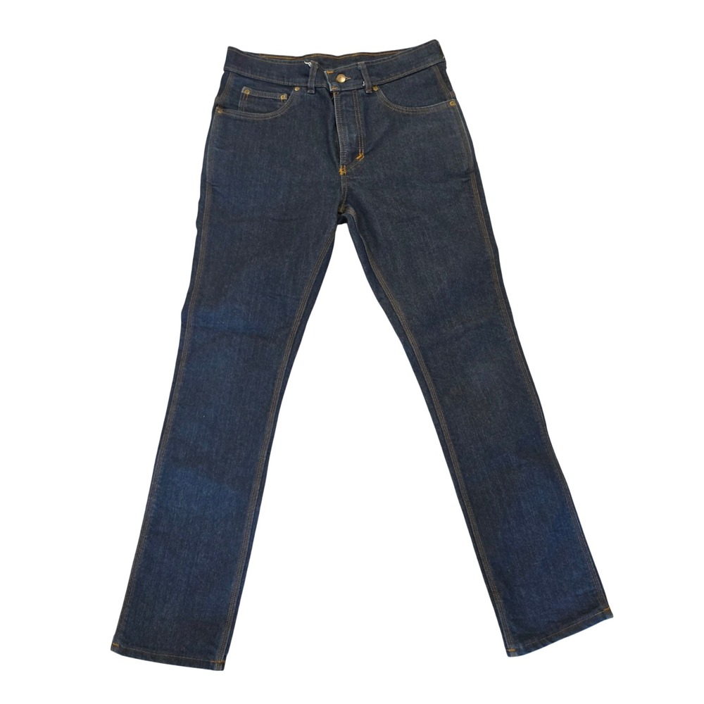Origin USA Factory Jeans Mens 32x33 Dark Wash Straight Leg Denim Made in USA